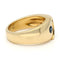 Bague 55 Bague gypsy diamants, saphir et émeraude en or jaune 18k 58 Facettes 3BB26FBE763F498AAF5F6762A0B029DA