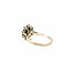 Ring 48 Pompadour Ring White Gold Topaz & Diamonds 58 Facettes 43-GS33683