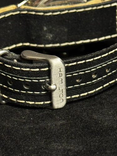 Montre HAMILTON Lancaster – Montre chronographe mécanique – Calibre Lemania 861 (Speedmaster) – Vintage 58 Facettes