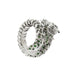 Bague Anello drago con smeraldi e diamanti 58 Facettes 38003