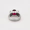 Bague 50,5 Bague or gris, tourmaline et diamants 58 Facettes COG04963