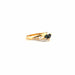 Ring 53 Yellow Gold & Sapphires Ring 58 Facettes 42-GS35903