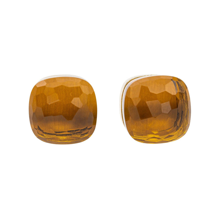 Boucles d'oreilles Pomellato Boucles d'oreilles Nudo Or jaune Citrine 58 Facettes 2991698RV