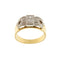 Bague Bague deux ors et diamants 58 Facettes 30163