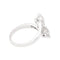 Bague 52 Bague "Toi & Moi" or blanc, diamants. 58 Facettes 33845