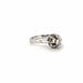 Bague 49 Solitaire or blanc diamant 58 Facettes 4-GS30898-06