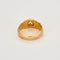 Bague 57,5 Bague jonc or jaune et diamant 58 Facettes ROM1184