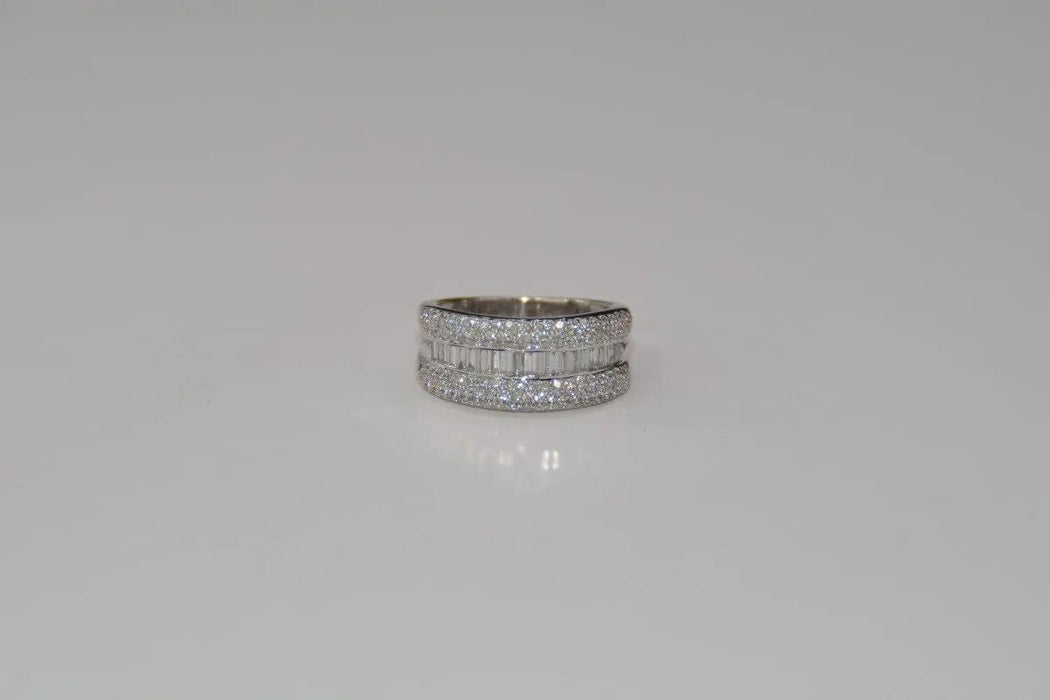 Bague Bague Or Diamants 58 Facettes