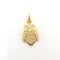 Pendentif pendentif hibou en or jaune 58 Facettes