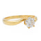 Bague 56 Bague Or jaune Diamant 58 Facettes 578402CD