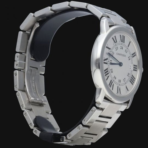 Montre Cartier Montre Ronde De Cartier 58 Facettes MT40115