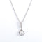 Collier PENDENTIF SUR CHAINE DIAMANT TAILLE MODERNE 58 Facettes