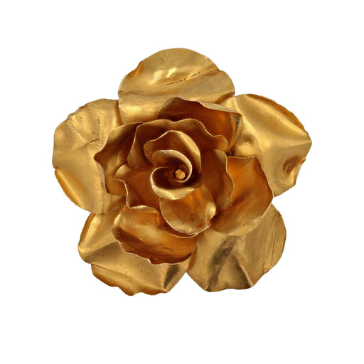 Broche Broche rose ancienne en or jaune 58 Facettes 24-056