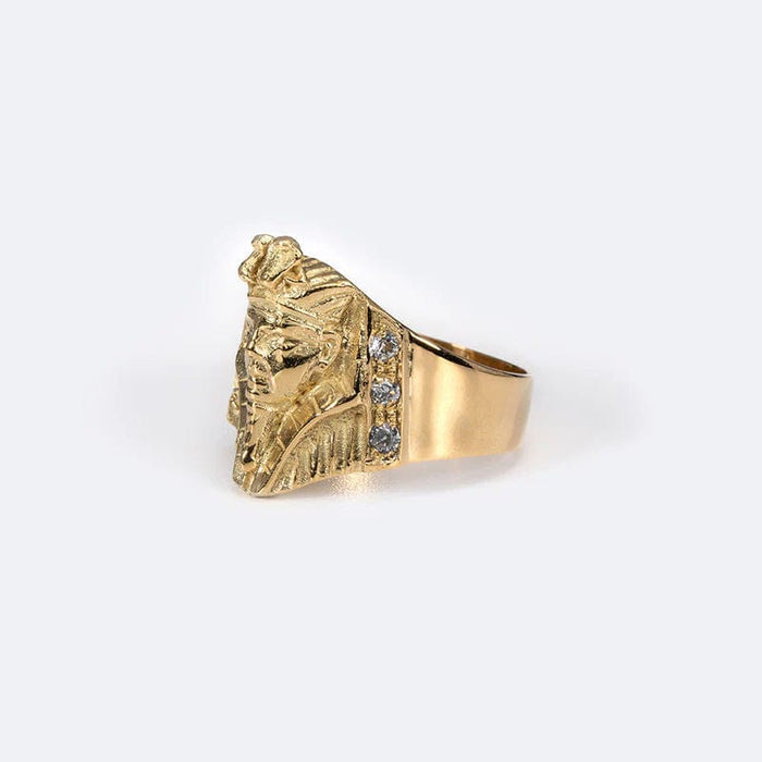 Bague 57 Bague avec sphinx et diamants 58 Facettes ANL464