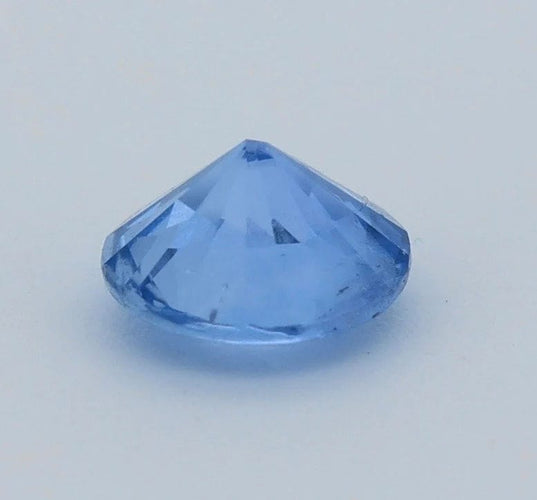 Gemstone Saphir bleu 1.00cts non chauffé certificat CGL 58 Facettes 98