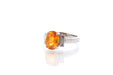 Bague 53 Bague or jaune saphir 3,27 cts et diamants 58 Facettes 25749 24556a