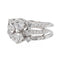 Bague 53 Bague Or blanc Diamant 58 Facettes 3083842CN