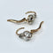 Boucles d'oreilles Boucles d’oreilles en or 18 carats et diamants. Vers 1900 58 Facettes AB334