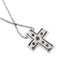 Collier Collier avec croix et diamants 58 Facettes 29901