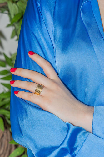 Bague 56 Bague Or jaune 58 Facettes 3550204CN