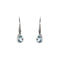 Boucles d'oreilles Boucles d'oreilles en aigue-marine et diamants 58 Facettes 29435