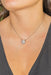 Collier Collier Or blanc Diamant 58 Facettes 2609066CN