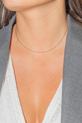 Collier Collier Chaine Or rose 58 Facettes 2911680CN