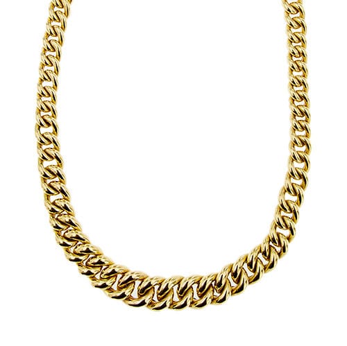 Collier Collier à chaîne gourmette 58 Facettes 37423