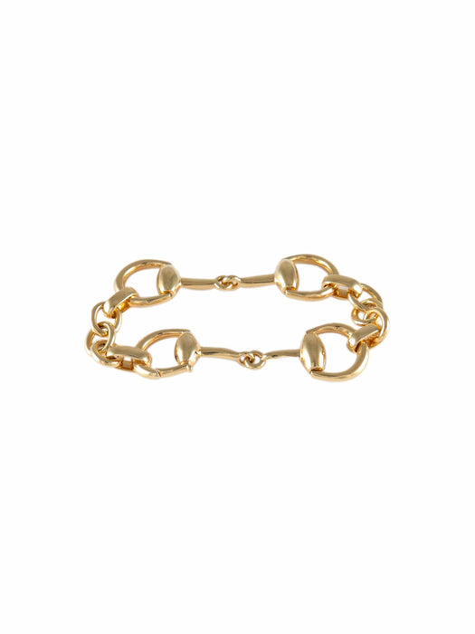 Bracelet Or Jaune BRACELET GUCCI "HORSEBIT" OR 58 Facettes BO/220011