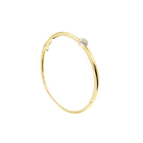 Bracelet Bracelet rigide avec diamants 58 Facettes 36554