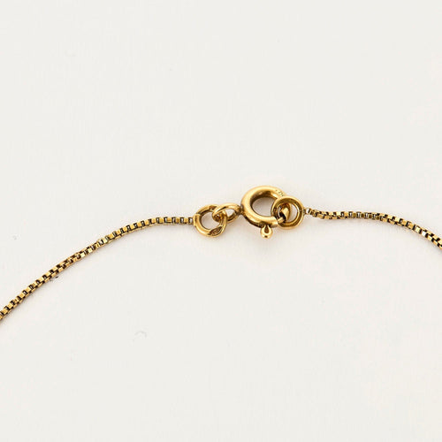 Collier Chaine or jaune maille carrée 58 Facettes MON0854