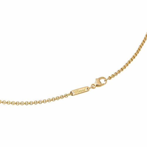 Collier Chopard Collier Pendentif Happy diamonds Or jaune Diamant 58 Facettes 2934380CN