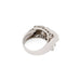Ring 54 Art Deco Diamond Platinum Ring 58 Facettes 1