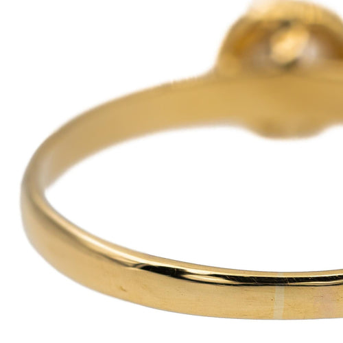 Bague 52.5 Bague Solitaire Or jaune Diamant 58 Facettes 2897409CN