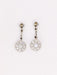 Boucles d'oreilles Boucles d'oreilles pendantes Art Déco diamants 58 Facettes J328