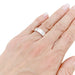 Bague 52 Bague Cartier "Love" or blanc. 58 Facettes 34010