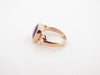 Ring 49 POIRAY indrani gm amethyst ring in pink gold 58 Facettes 259050