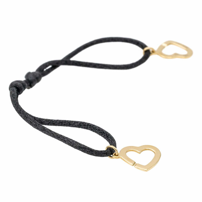 Bracelet Dinh Van Bracelet Coeur Double coeur Or jaune 58 Facettes 2830523CN