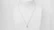 Collier Collier solitaire en or blanc et diamant 1,40ct 58 Facettes 32247