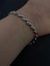 Bracelet Bracelet rivière de diamants or blanc 58 Facettes 096424206630