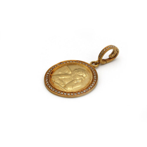 Pendentif Pendentif Médaille - Or & Diamants 58 Facettes 250285R