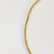 Collier Longue chaîne en or rose à maille ronde 58 Facettes FON18031