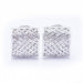 Boucles d'oreilles Boucles d'oreilles en or blanc avec diamants 58 Facettes N102944EJ