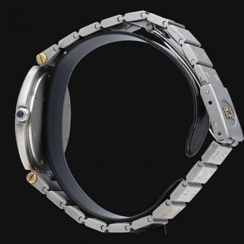 Montre Cartier Montre Santos Galbée Ronde 58 Facettes MT44410