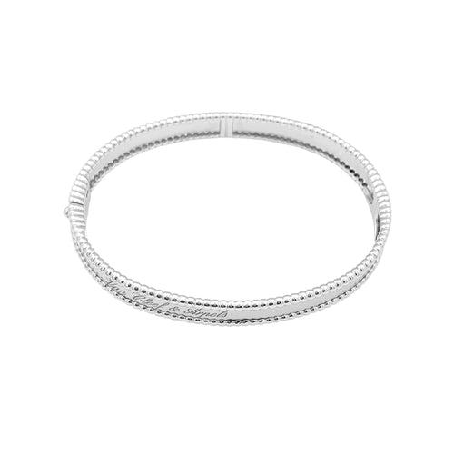 Bracelet Bracelet Van Cleef & Arpels, "Perlée Signature", or blanc. 58 Facettes 34890