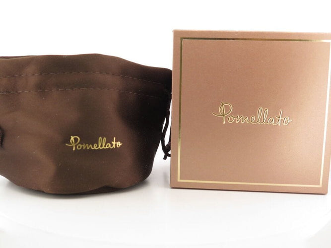 Boucles d'oreilles boucles d'oreilles POMELLATO m'ama non m'ama or rose grenat diamants 58 Facettes 266327