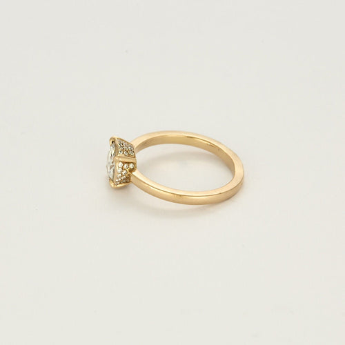 Bague 54 Bague en or rose et diamants 58 Facettes B250646