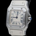 Montre Cartier Montre Santos Galbée 58 Facettes MT41110