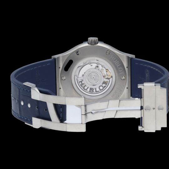 Hublot Montre Classic Fusion Titanium Blue