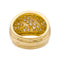 Bague 54 Bague pavage or jaune, diamants. 58 Facettes 33884